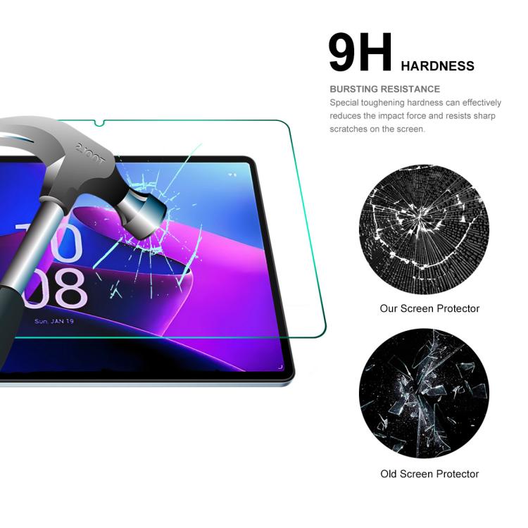 For Lenovo Tab M10 Plus Gen 3 10.6 ENKAY Hat-Prince 0.33mm Explosion-proof Tempered Glass Film