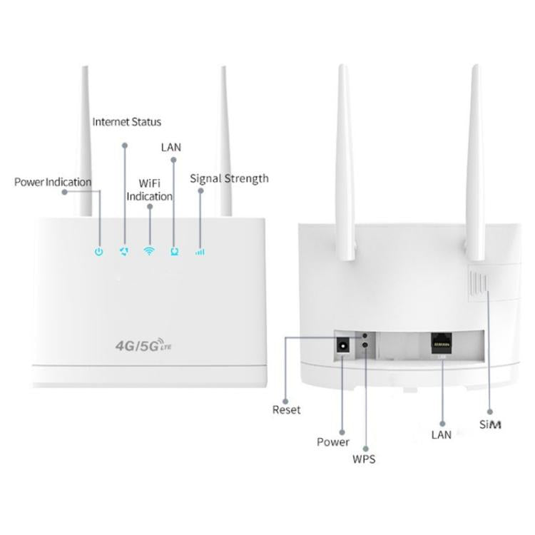R311 Pro SIM Card WiFi Router 300Mbps Wireless Mobile Hotspot CPE 4G LTE Router