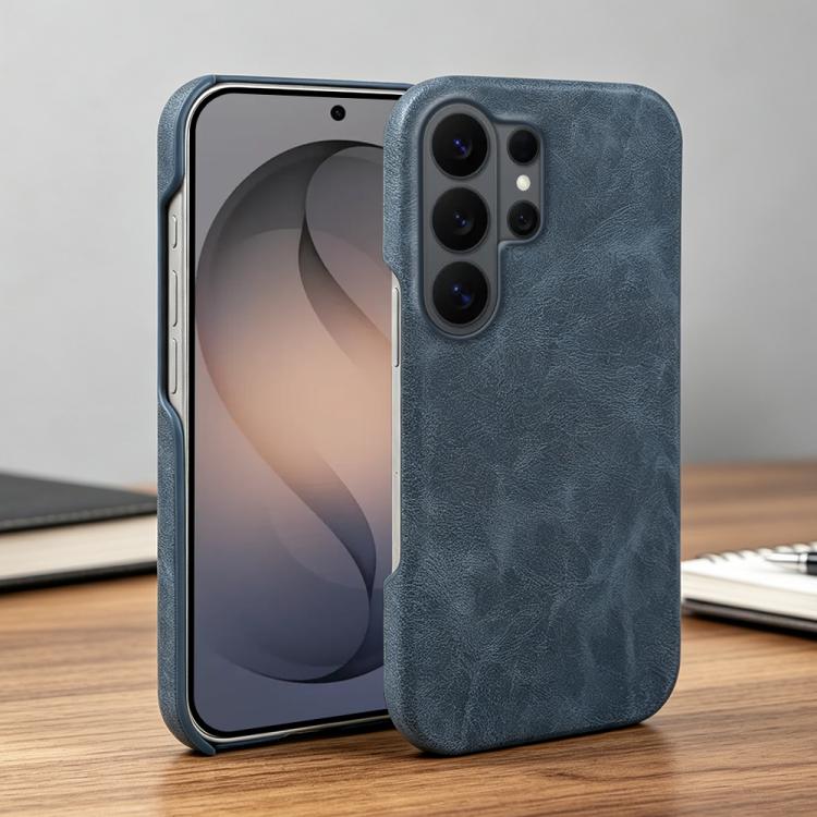 For Galaxy S26 Ultra 5G Retro-skin Magnetic Vegan Leather Back Phone Case