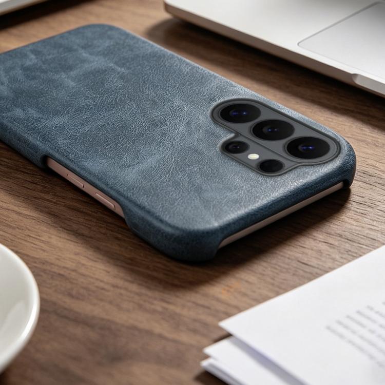 For Galaxy S26 Ultra 5G Retro-skin Magnetic Vegan Leather Back Phone Case