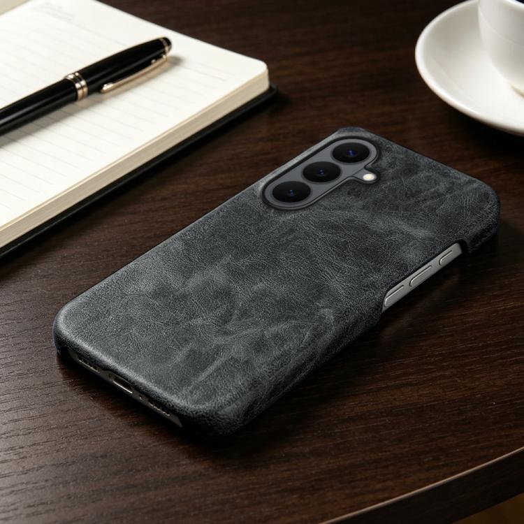 For Galaxy S26+ 5G Retro-skin Magnetic Vegan Leather Back Phone Case