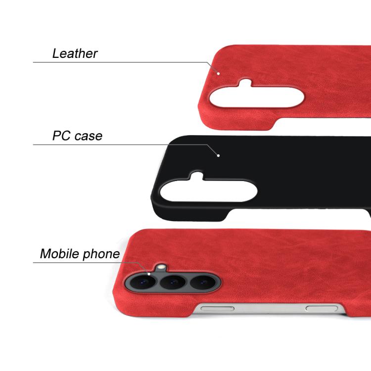 For Galaxy S26+ 5G Retro-skin Magnetic Vegan Leather Back Phone Case