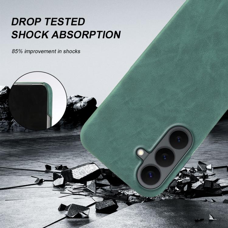 For Galaxy S26+ 5G Retro-skin Magnetic Vegan Leather Back Phone Case