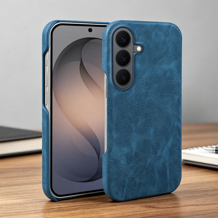 For Galaxy S26+ 5G Retro-skin Magnetic Vegan Leather Back Phone Case