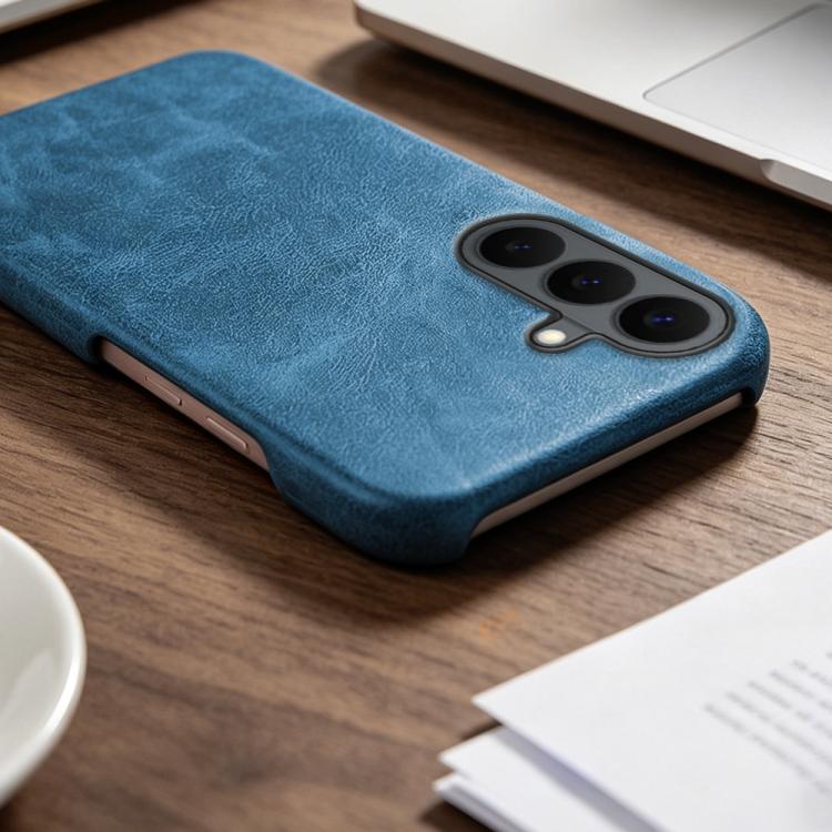 For Galaxy S26+ 5G Retro-skin Magnetic Vegan Leather Back Phone Case