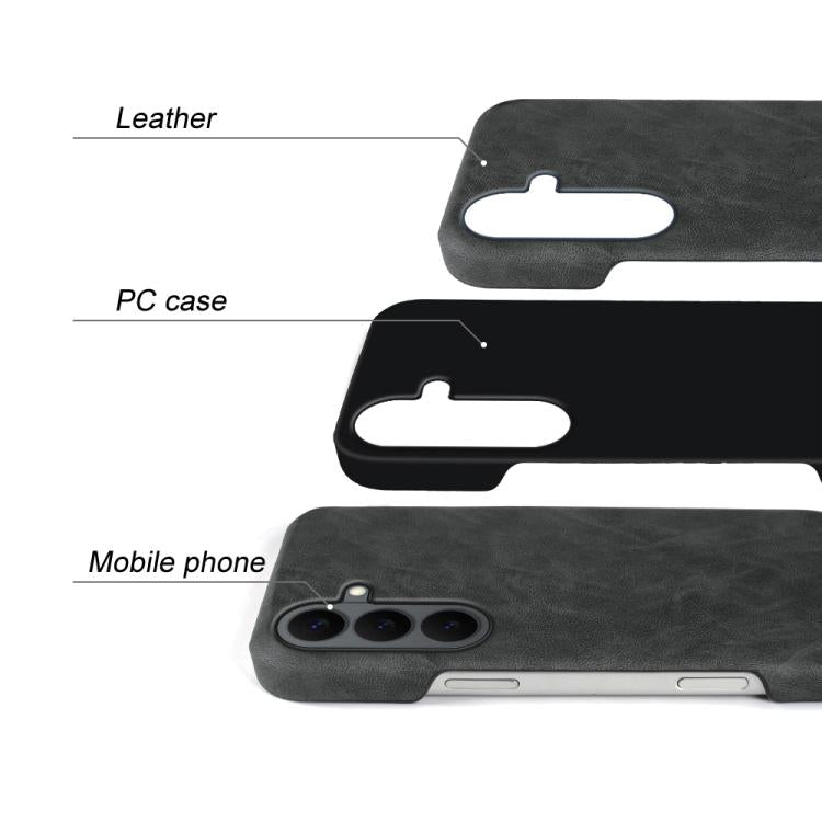 For Galaxy S26 5G Retro-skin Magnetic Vegan Leather Back Phone Case