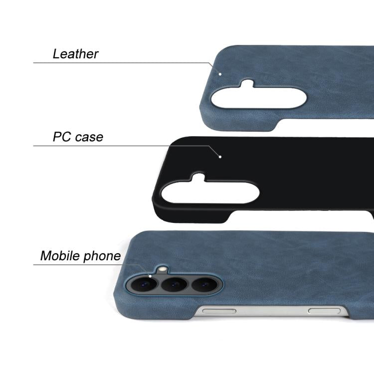 For Galaxy S26 5G Retro-skin Magnetic Vegan Leather Back Phone Case