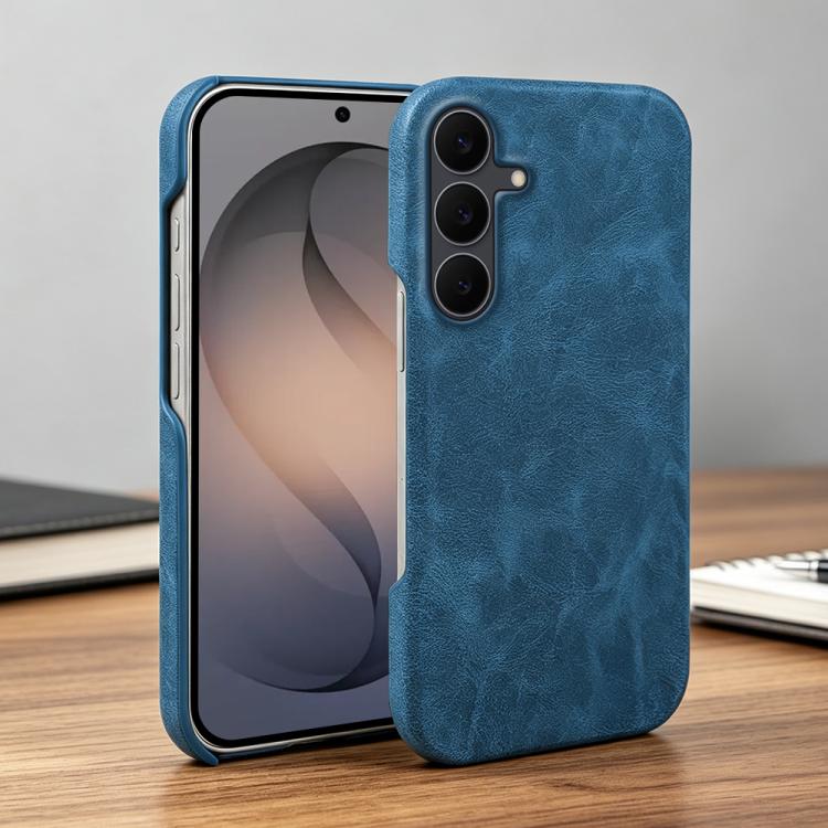For Galaxy S25 FE 5G Retro-skin Magnetic Vegan Leather Back Phone Case