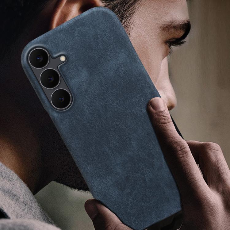 For Galaxy S25 FE 5G Retro-skin Magnetic Vegan Leather Back Phone Case