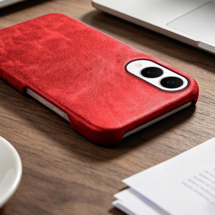 For Galaxy S25 Edge 5G Retro-skin Magnetic Vegan Leather Back Phone Case