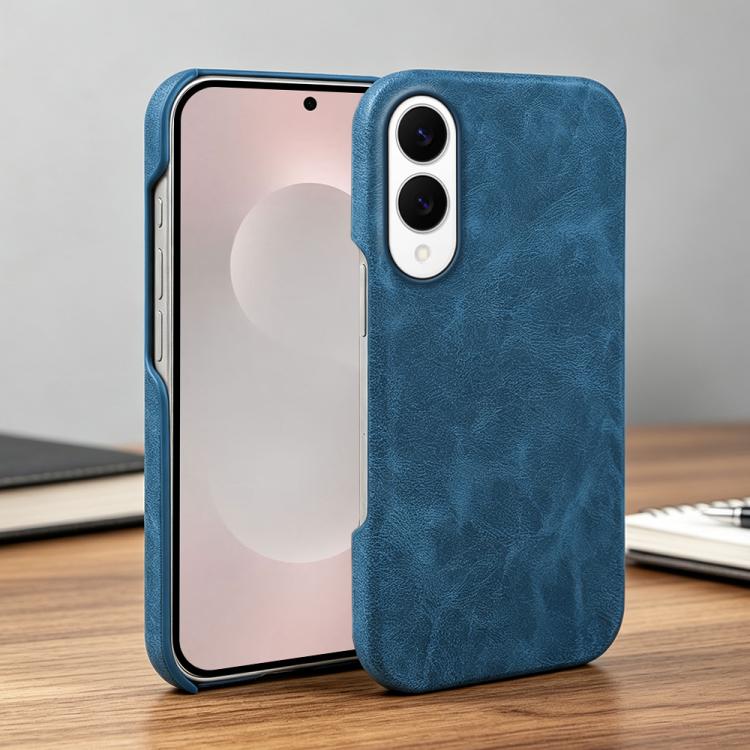 For Galaxy S25 Edge 5G Retro-skin Magnetic Vegan Leather Back Phone Case