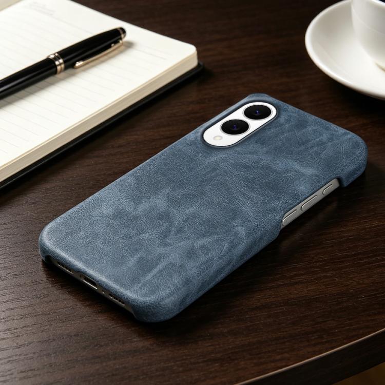 For Galaxy S25 Edge 5G Retro-skin Magnetic Vegan Leather Back Phone Case