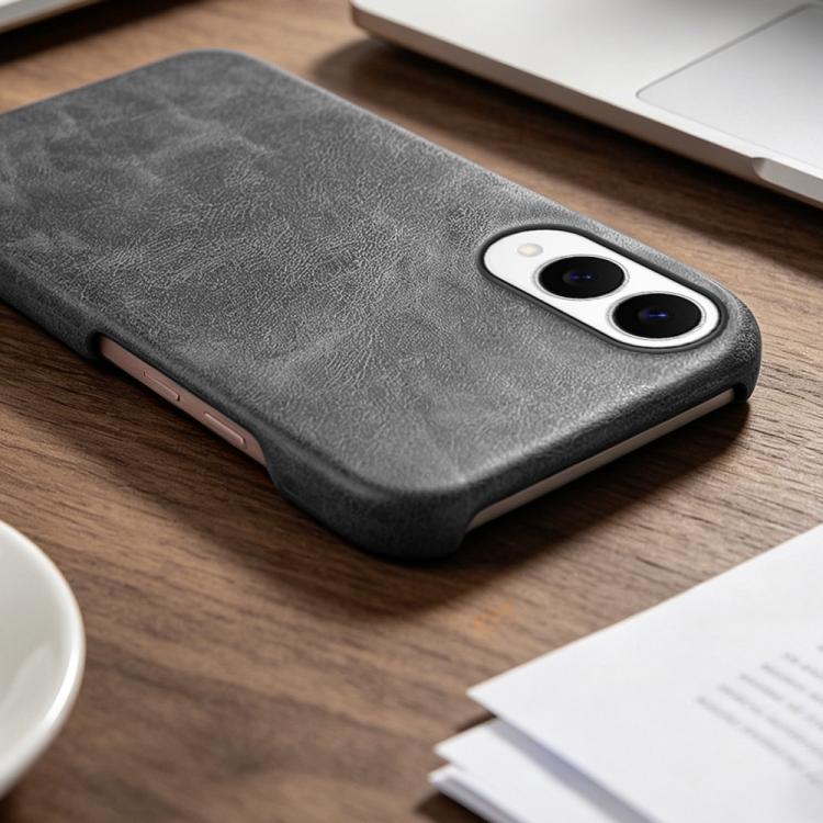 For Galaxy S25 Edge 5G Retro-skin Magnetic Vegan Leather Back Phone Case