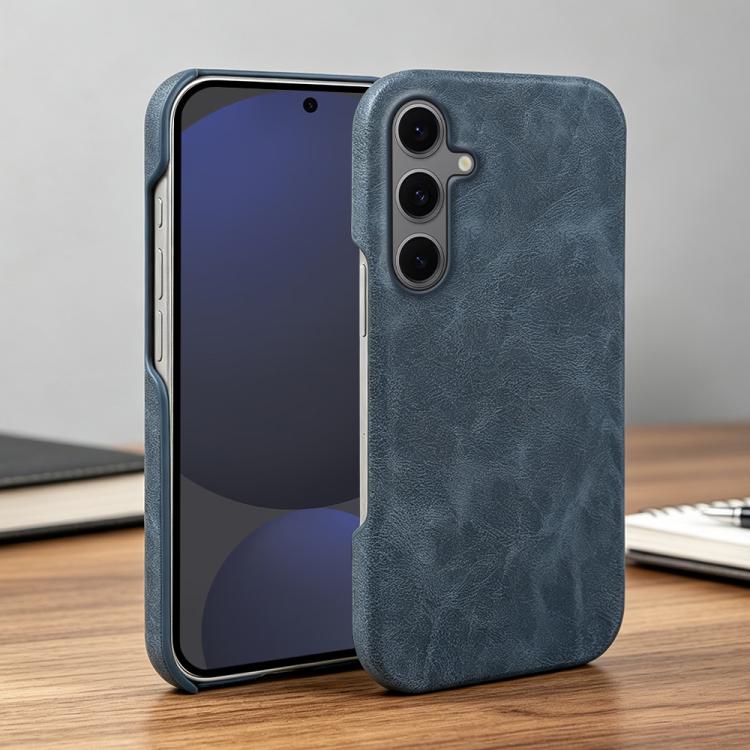 For Galaxy S24 FE 5G Retro-skin Magnetic Vegan Leather Back Phone Case