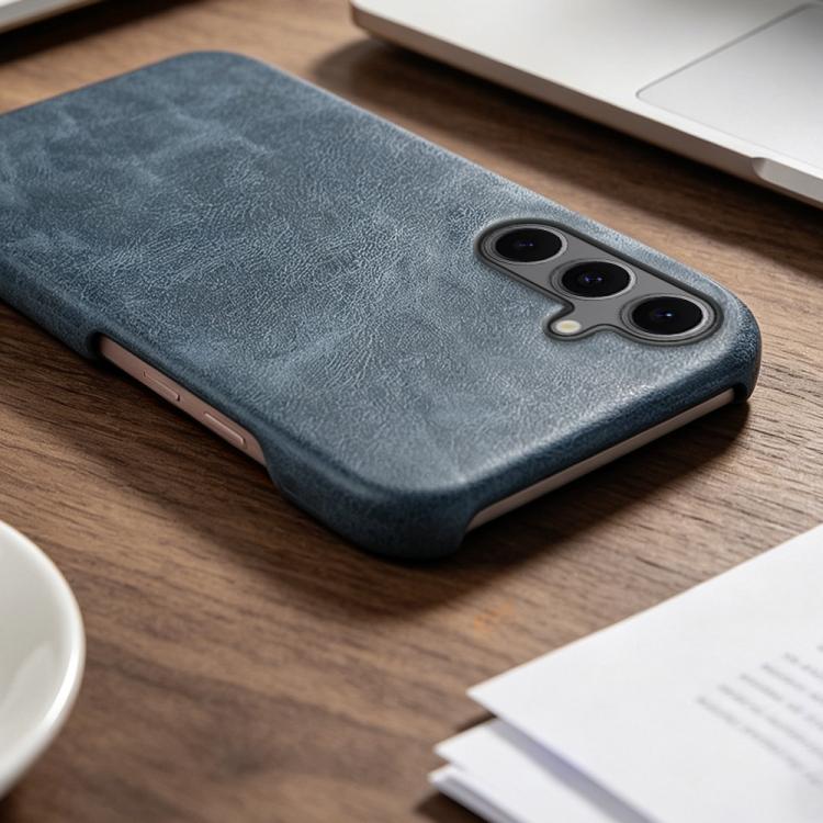 For Galaxy S24 FE 5G Retro-skin Magnetic Vegan Leather Back Phone Case