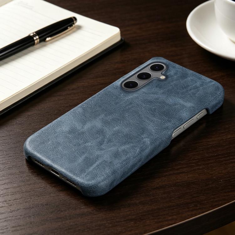 For Galaxy S24 FE 5G Retro-skin Magnetic Vegan Leather Back Phone Case
