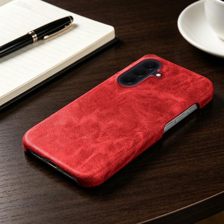 For Galaxy A57 5G Retro-skin Magnetic Vegan Leather Back Phone Case