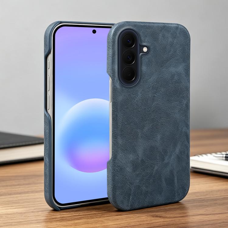 For Galaxy A57 5G Retro-skin Magnetic Vegan Leather Back Phone Case