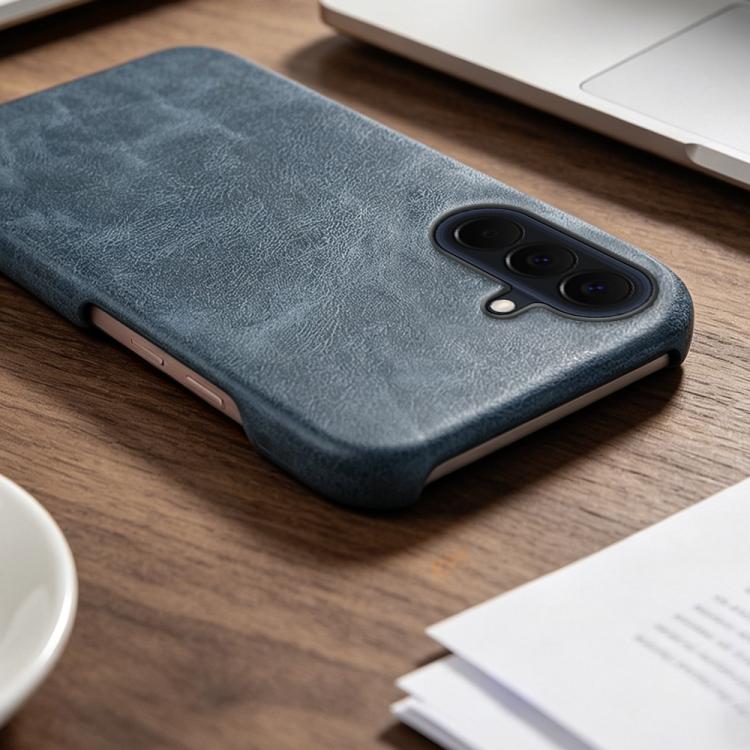 For Galaxy A57 5G Retro-skin Magnetic Vegan Leather Back Phone Case