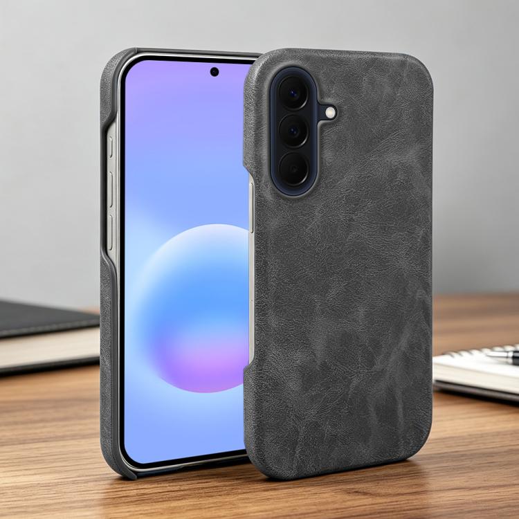 For Galaxy A57 5G Retro-skin Magnetic Vegan Leather Back Phone Case