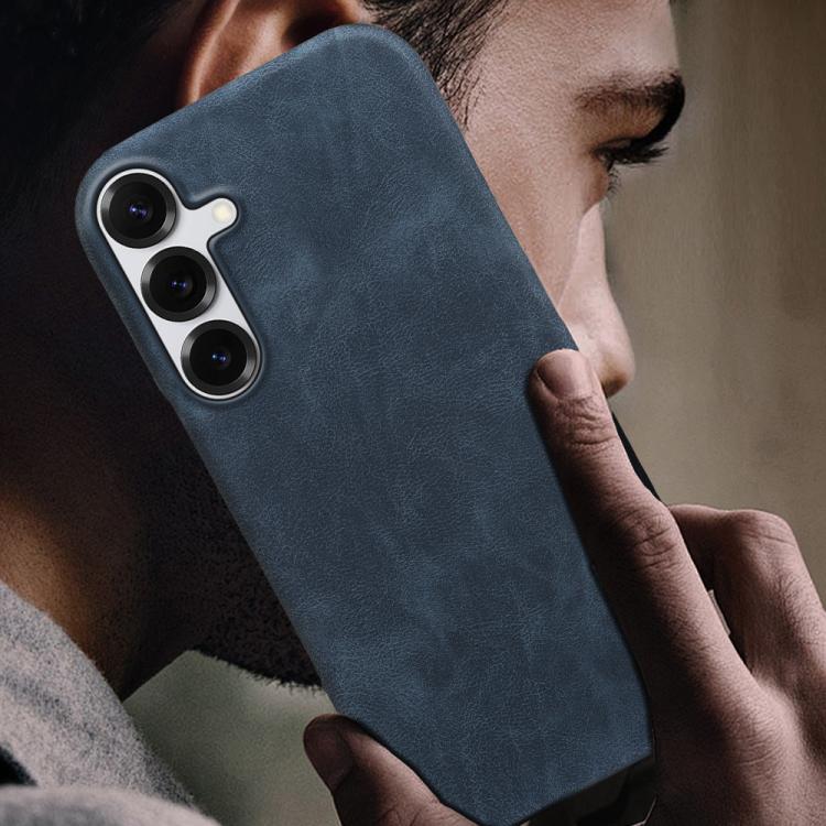For Galaxy A55 5G Retro-skin Magnetic Vegan Leather Back Phone Case