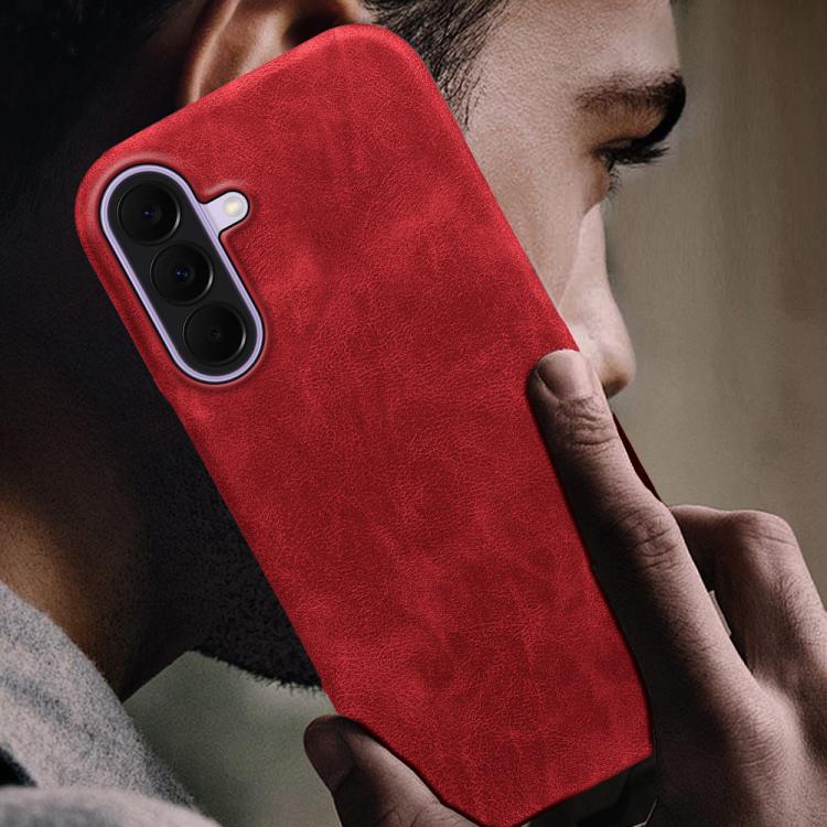For Galaxy A37 Retro-skin Magnetic Vegan Leather Back Phone Case