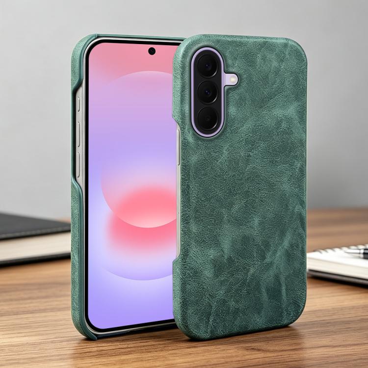 For Galaxy A37 Retro-skin Magnetic Vegan Leather Back Phone Case