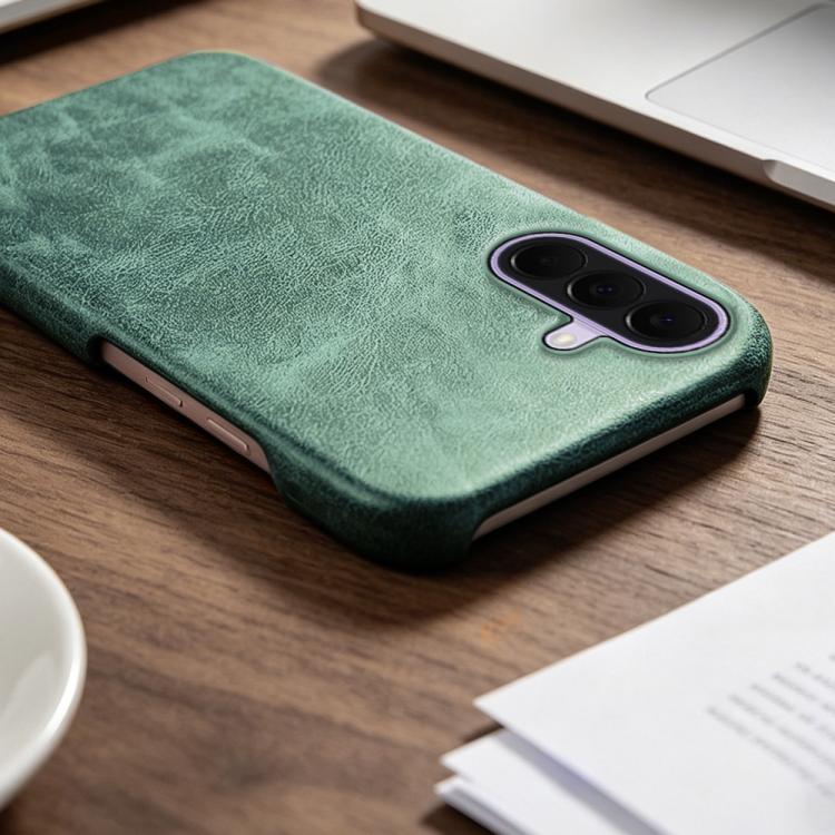 For Galaxy A37 Retro-skin Magnetic Vegan Leather Back Phone Case