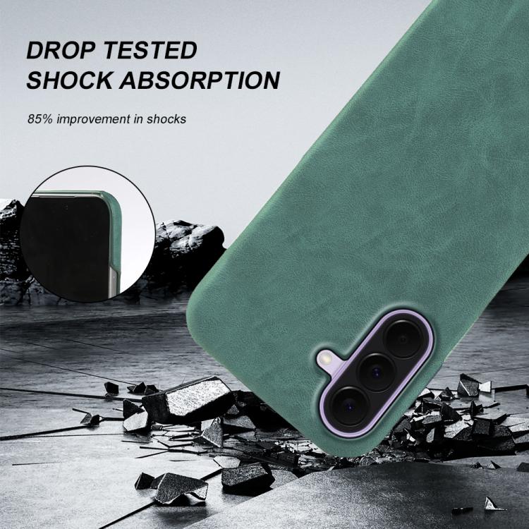 For Galaxy A37 Retro-skin Magnetic Vegan Leather Back Phone Case