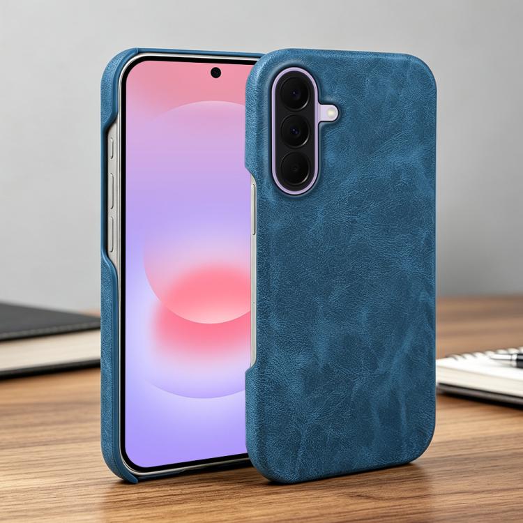 For Galaxy A37 Retro-skin Magnetic Vegan Leather Back Phone Case