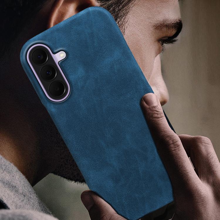 For Galaxy A37 Retro-skin Magnetic Vegan Leather Back Phone Case