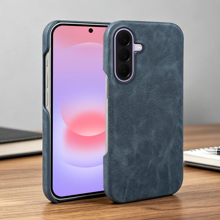 For Galaxy A37 Retro-skin Magnetic Vegan Leather Back Phone Case