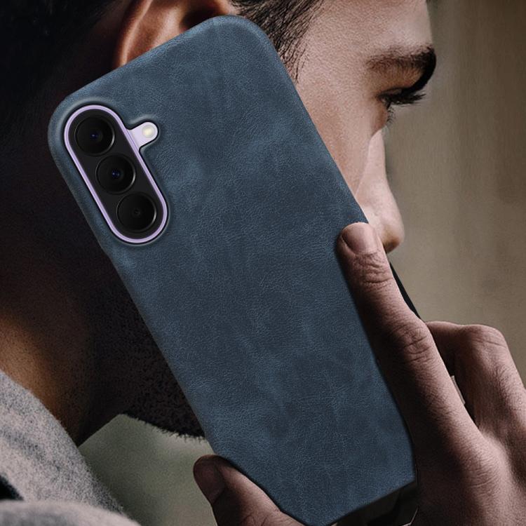 For Galaxy A37 Retro-skin Magnetic Vegan Leather Back Phone Case