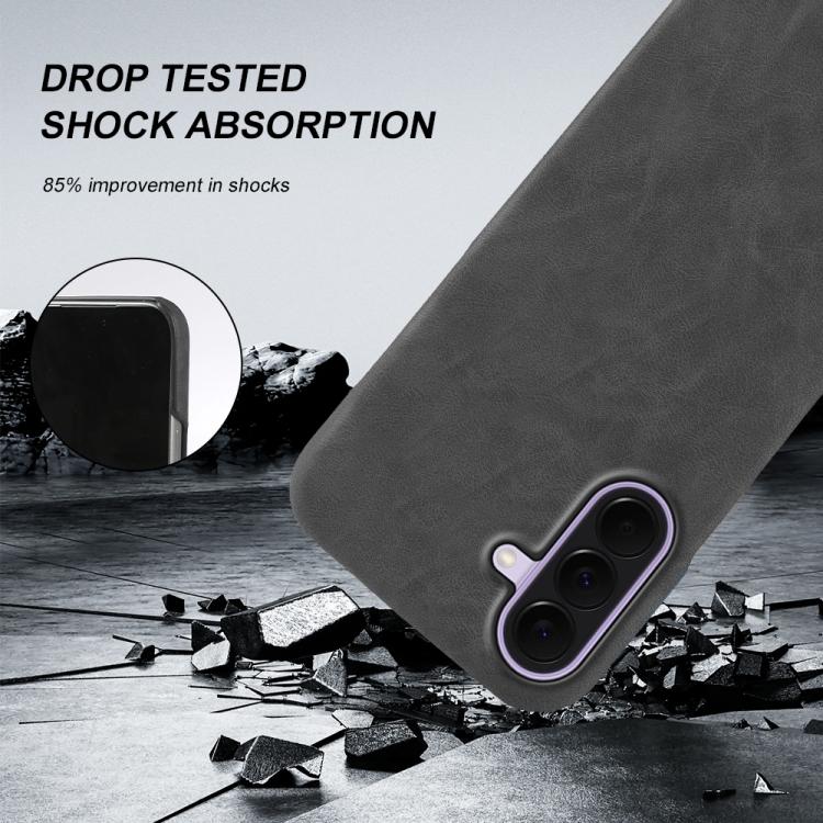 For Galaxy A37 Retro-skin Magnetic Vegan Leather Back Phone Case