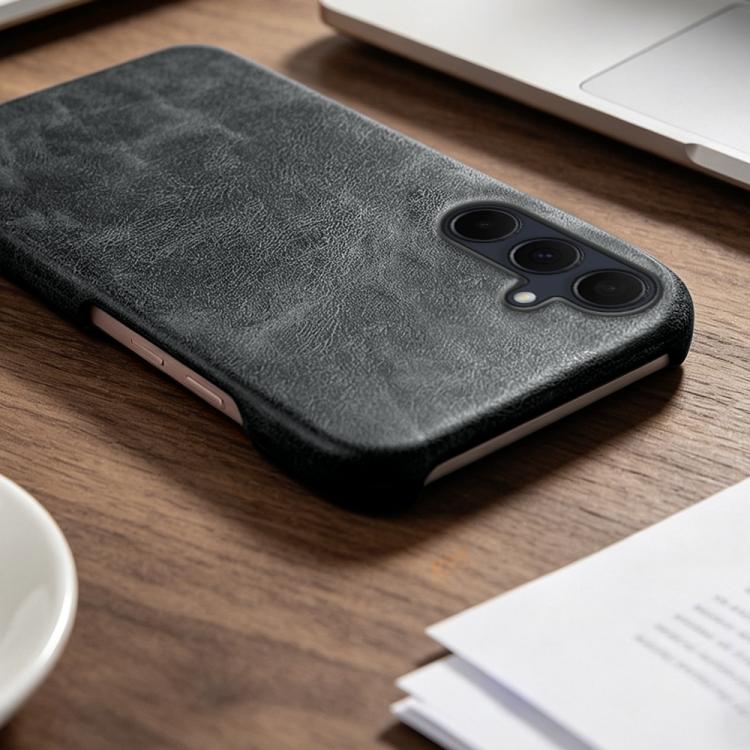 For Galaxy A35 5G Retro-skin Magnetic Vegan Leather Back Phone Case
