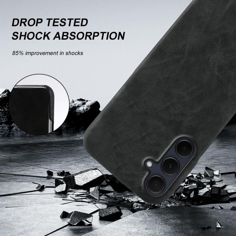 For Galaxy A35 5G Retro-skin Magnetic Vegan Leather Back Phone Case