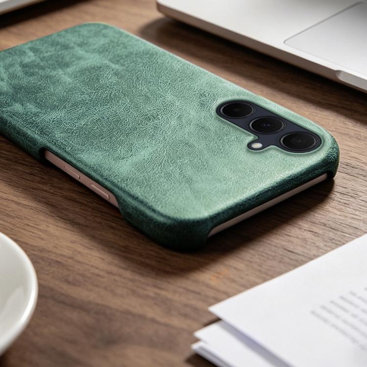 For Galaxy A35 5G Retro-skin Magnetic Vegan Leather Back Phone Case