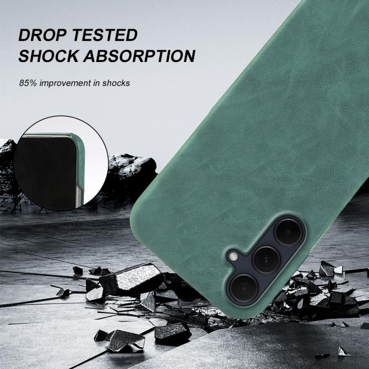 For Galaxy A35 5G Retro-skin Magnetic Vegan Leather Back Phone Case