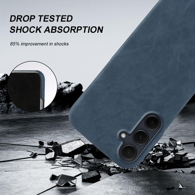 For Galaxy A35 5G Retro-skin Magnetic Vegan Leather Back Phone Case