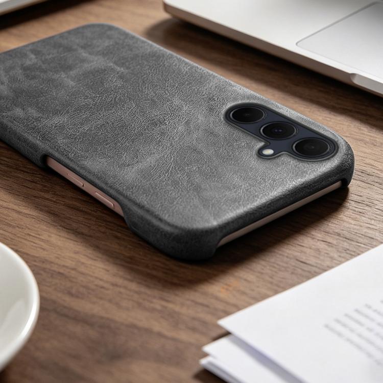 For Galaxy A35 5G Retro-skin Magnetic Vegan Leather Back Phone Case