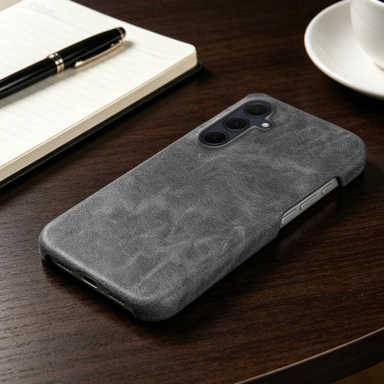 For Galaxy A35 5G Retro-skin Magnetic Vegan Leather Back Phone Case