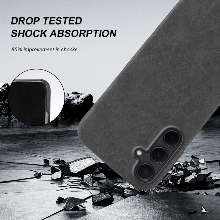 For Galaxy A35 5G Retro-skin Magnetic Vegan Leather Back Phone Case