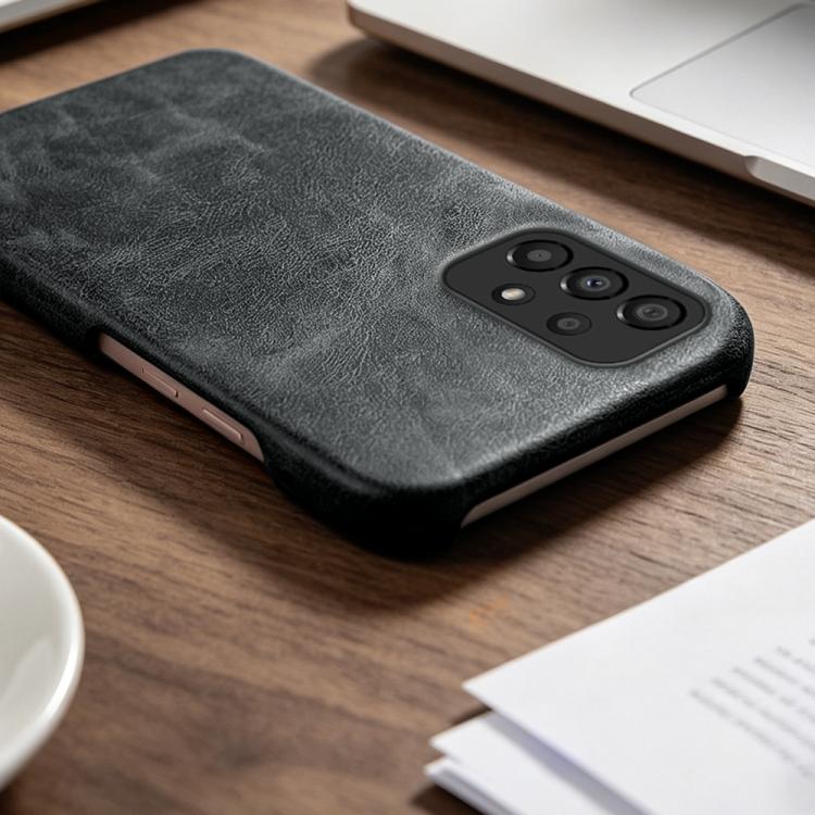 For Galaxy A33 5G Retro-skin Magnetic Vegan Leather Back Phone Case