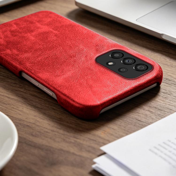 For Galaxy A33 5G Retro-skin Magnetic Vegan Leather Back Phone Case