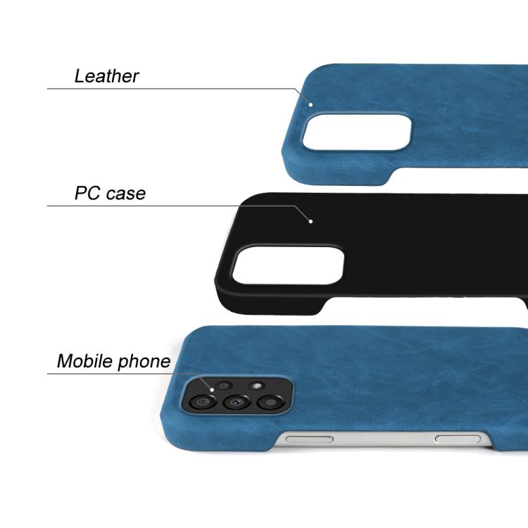For Galaxy A33 5G Retro-skin Magnetic Vegan Leather Back Phone Case