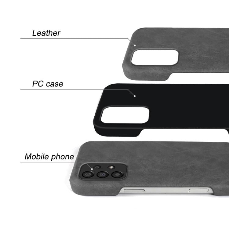 For Galaxy A33 5G Retro-skin Magnetic Vegan Leather Back Phone Case