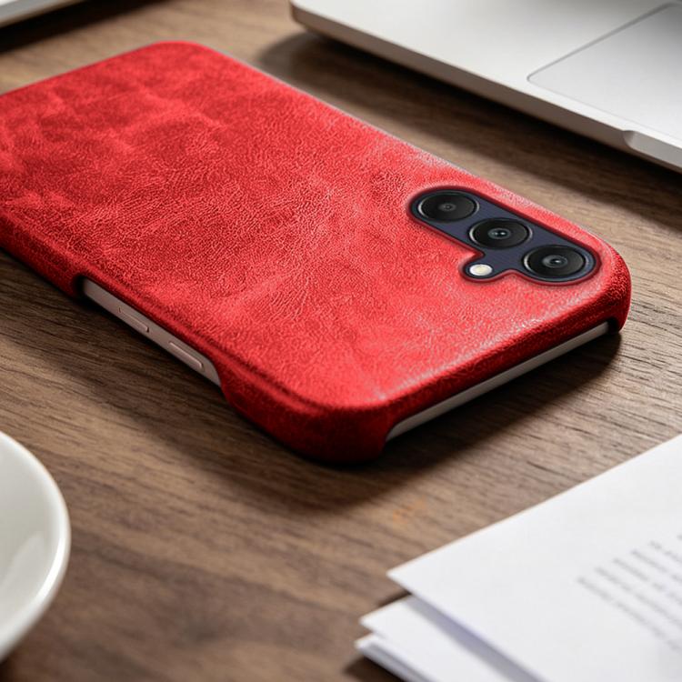 For Galaxy A25 5G Global Retro-skin Magnetic Vegan Leather Back Phone Case