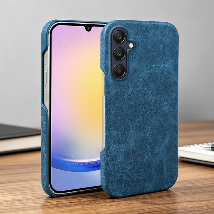 For Galaxy A25 5G Global Retro-skin Magnetic Vegan Leather Back Phone Case