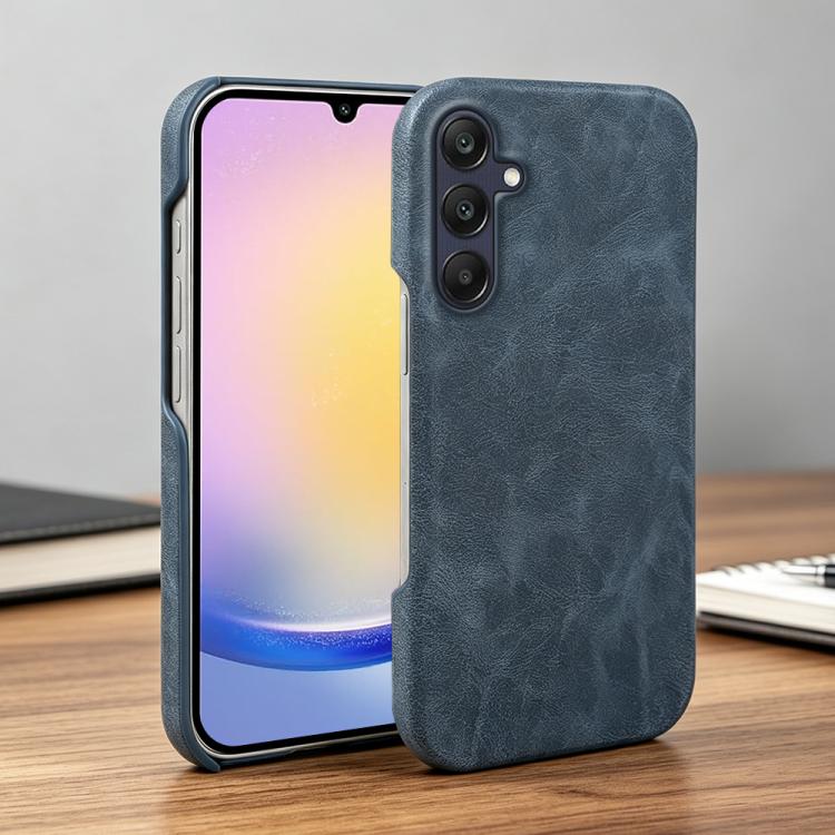 For Galaxy A25 5G Global Retro-skin Magnetic Vegan Leather Back Phone Case