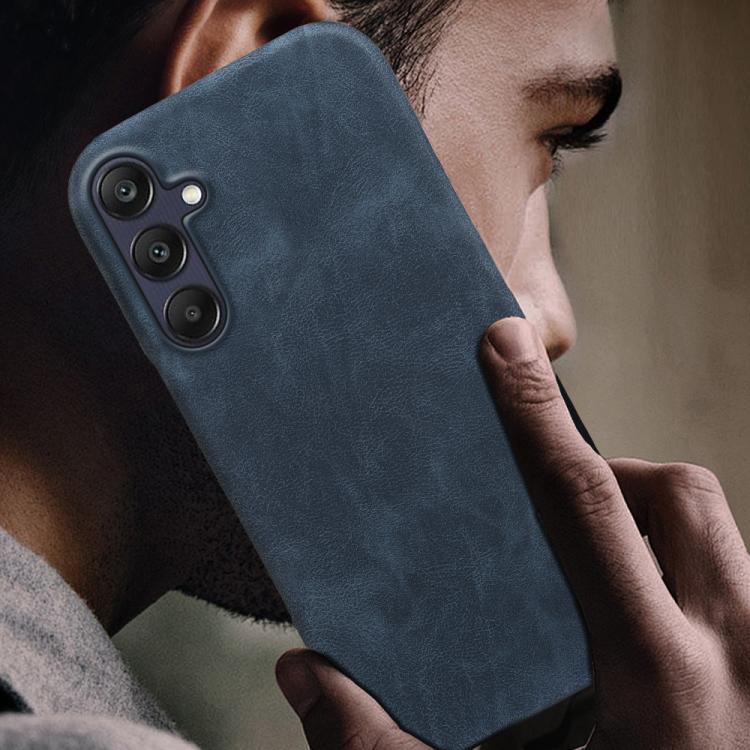 For Galaxy A25 5G Global Retro-skin Magnetic Vegan Leather Back Phone Case